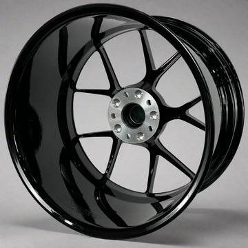 AWZZ for Corvette C8 20x11.5 Inch Offset Forged Wheels Gloss Black