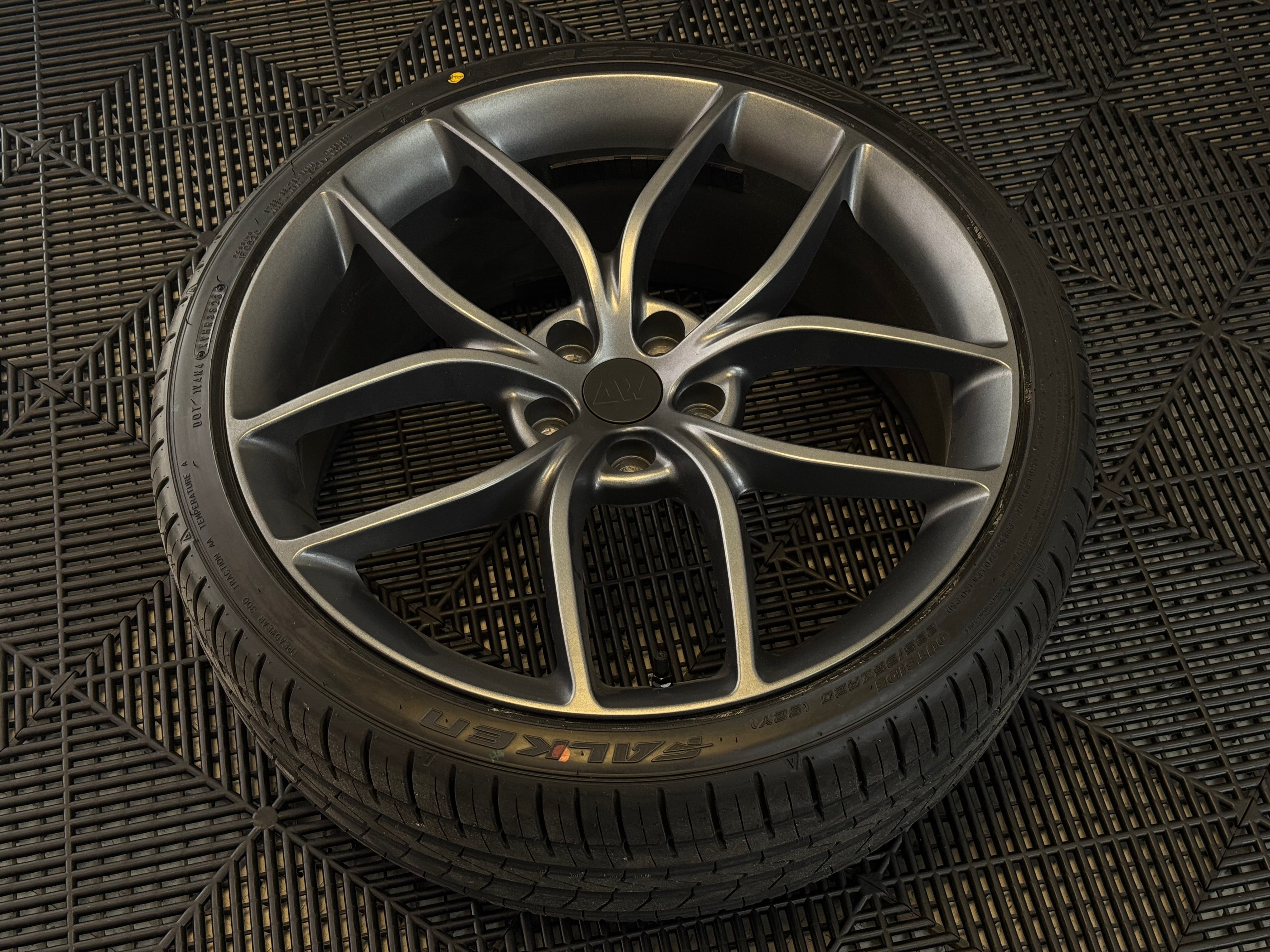 AW21 20x8.5 Inch Gunmetal Wheels + Falken Azenis FK510 235/35R20
