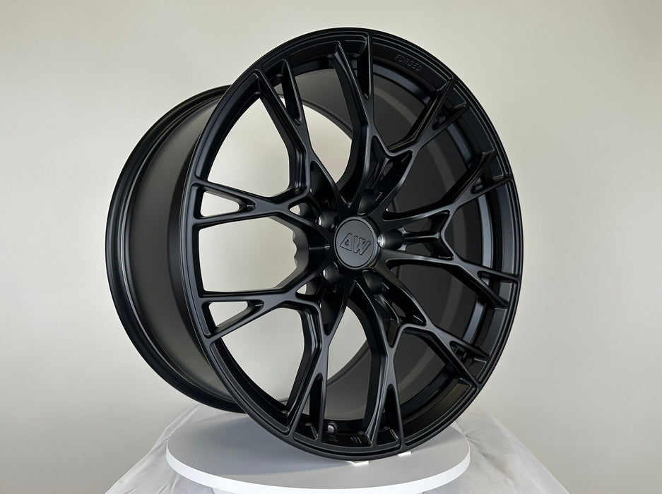 AW05 for Tesla Model S 20x10.5" +40 Satin Black