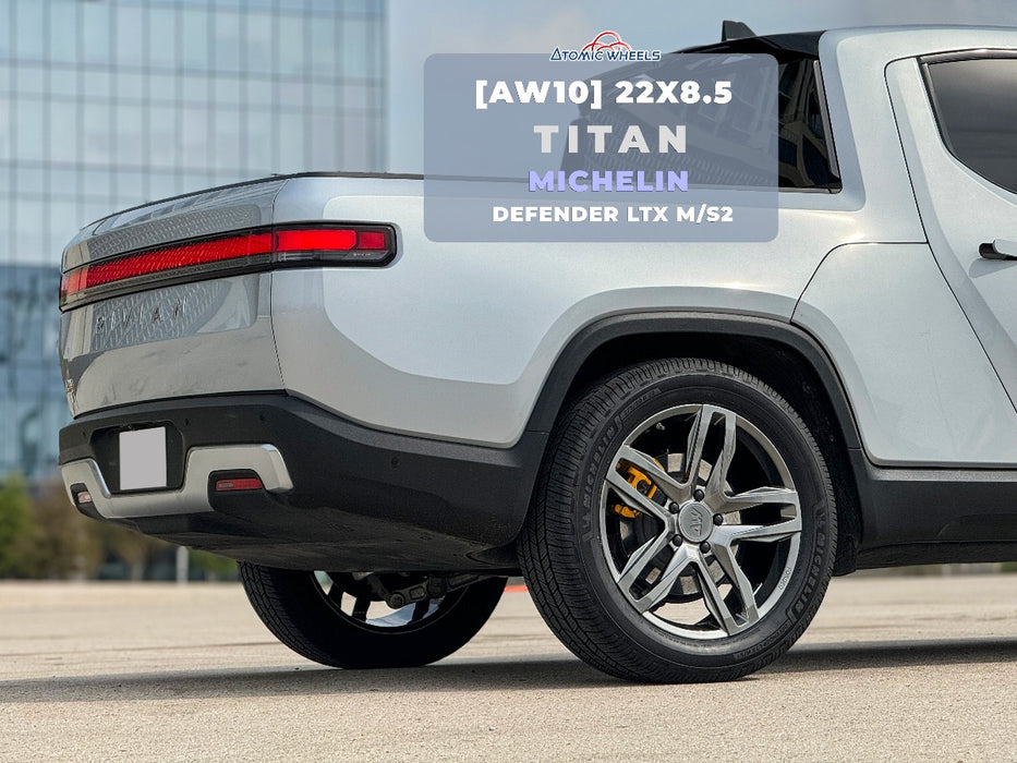 AW10 for Rivian R1T/R1S 22x8.5" +45 Titan