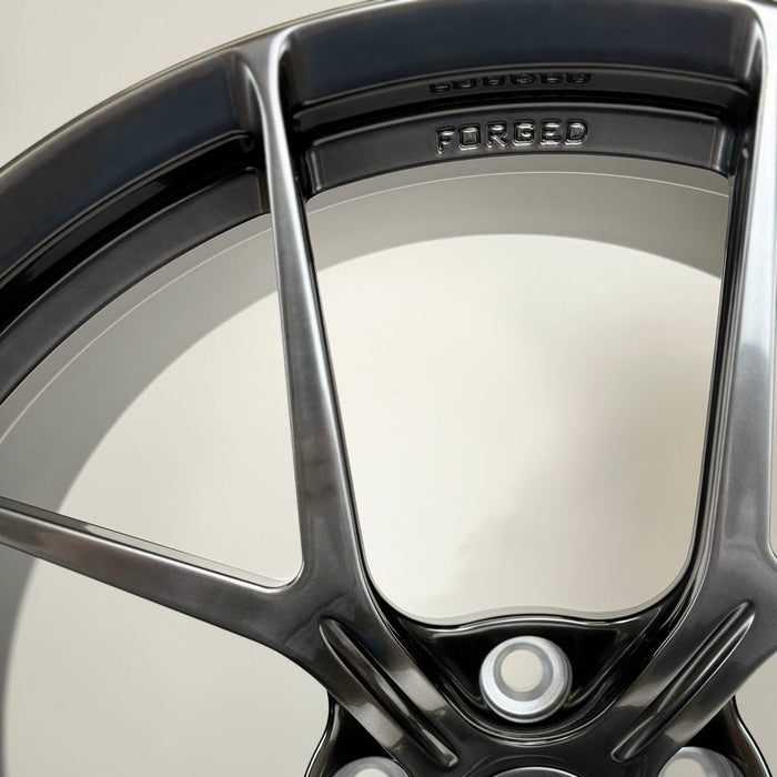 AWZZ for Audi RS6/RS7 C8 21x10.5 Inch +10 Offset Forged Wheels Titan