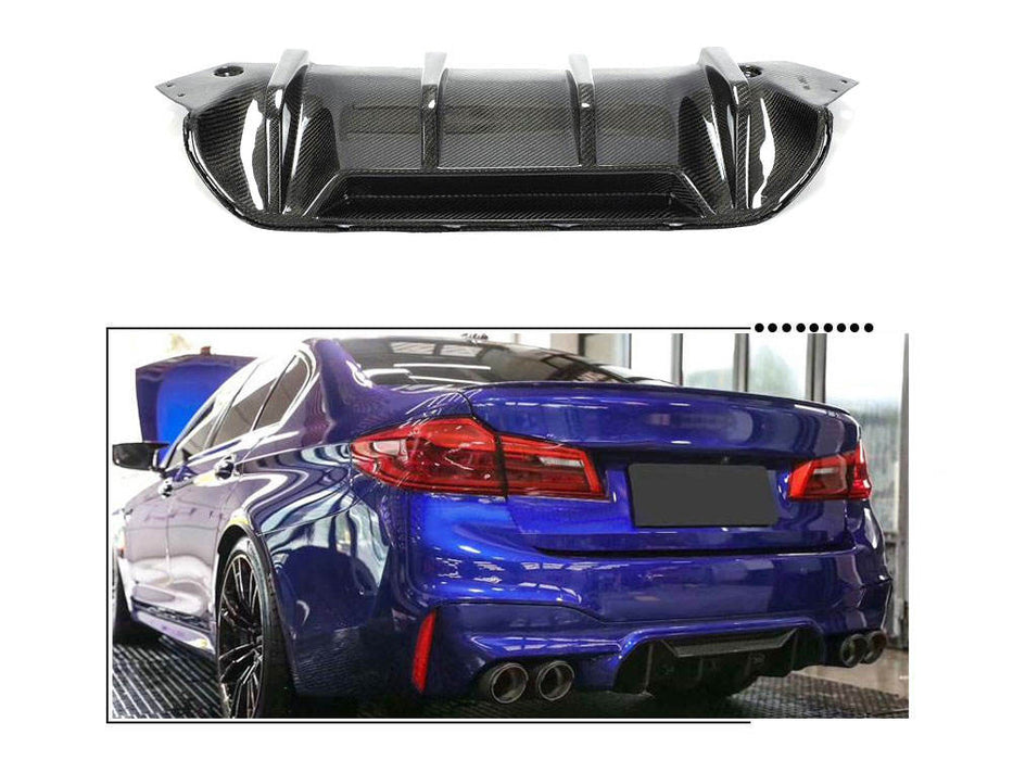 Carbon Fiber Rear Diffuser for BMW M5 F90