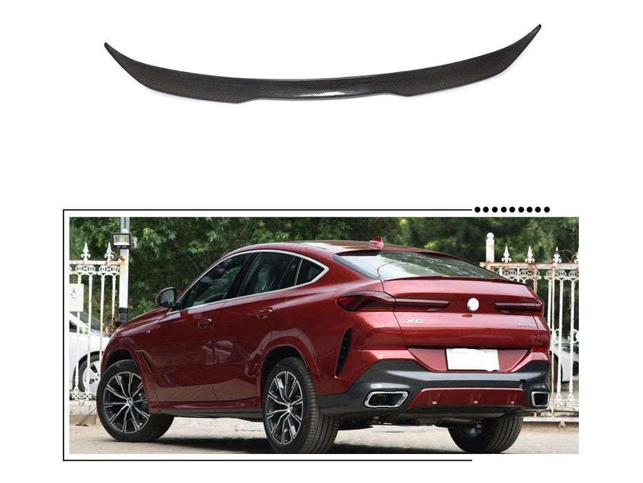 Carbon Fiber Rear Spoiler for BMW X6 G06 / X6M F96
