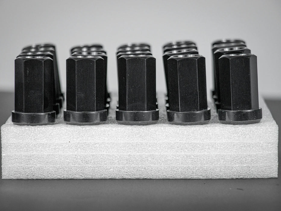 Aluminum Closed M14x1.5 19mm Wheel Lug Nuts (Pack of 20pcs)