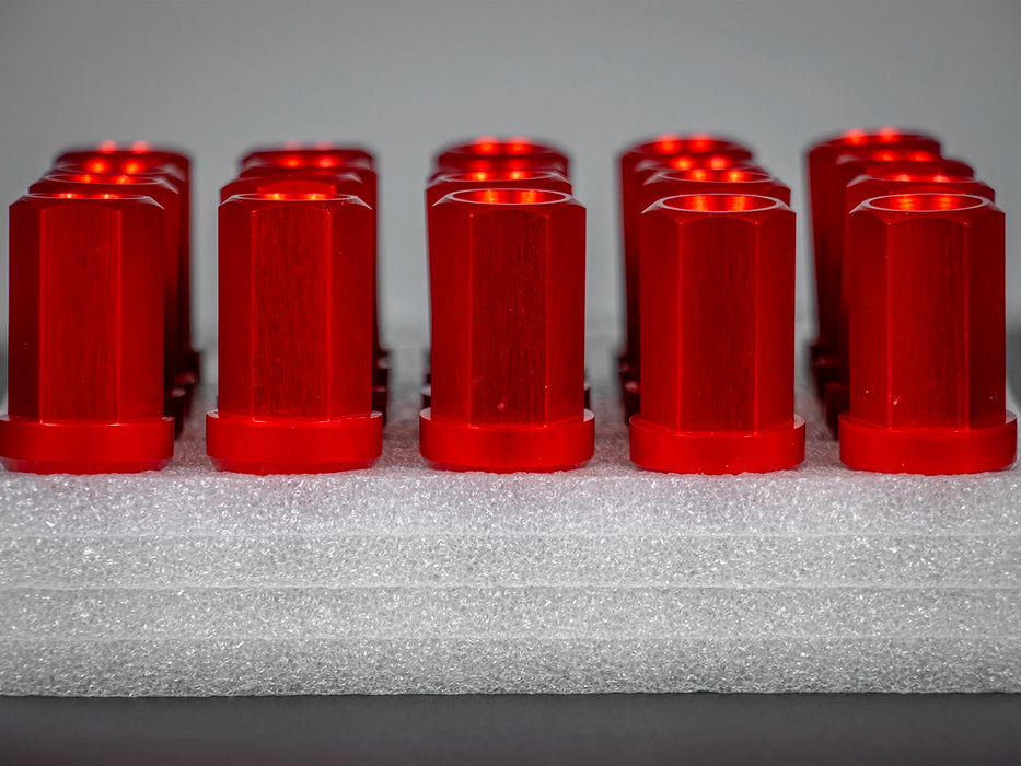 Aluminum Closed M14x1.5 19mm Wheel Lug Nuts (Pack of 20pcs)