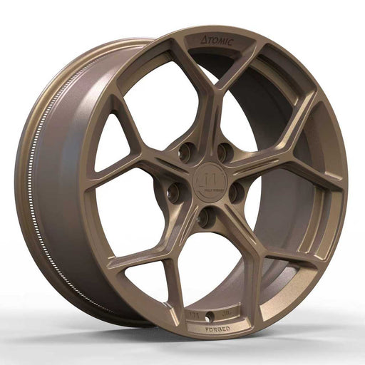 AW14 for Tesla Model 3/Y 19x9.5 Inch +35 Offset Forged Wheels Satin Bronze