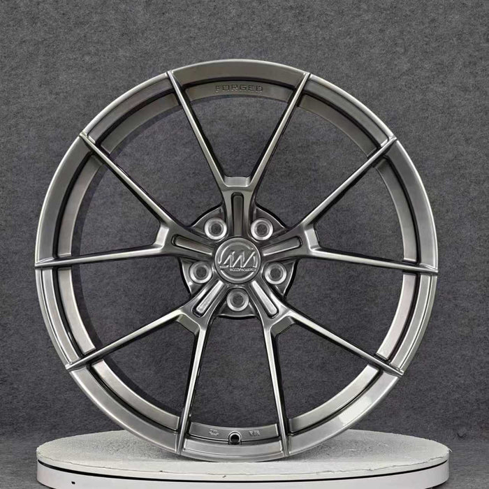 AWS for BMW M5 20x10.5 Inch +22 Offset Forged Wheels Titan