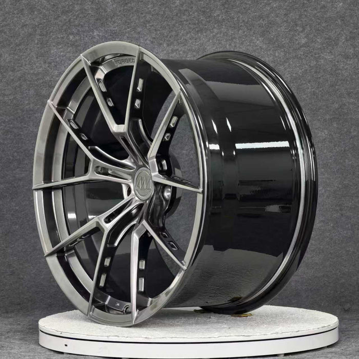 AWS for BMW M5 20x10.5 Inch +22 Offset Forged Wheels Titan