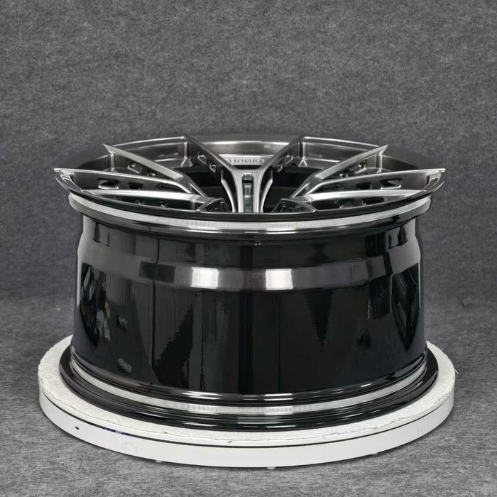 AWS for BMW M5 20x10.5 Inch +22 Offset Forged Wheels Titan