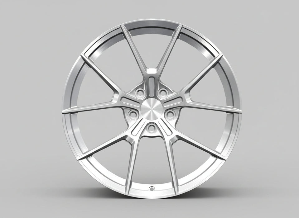 AWS for BMW M2/M3/M4 19x11 Inch +14 Offset Forged Wheels Brushed Silver