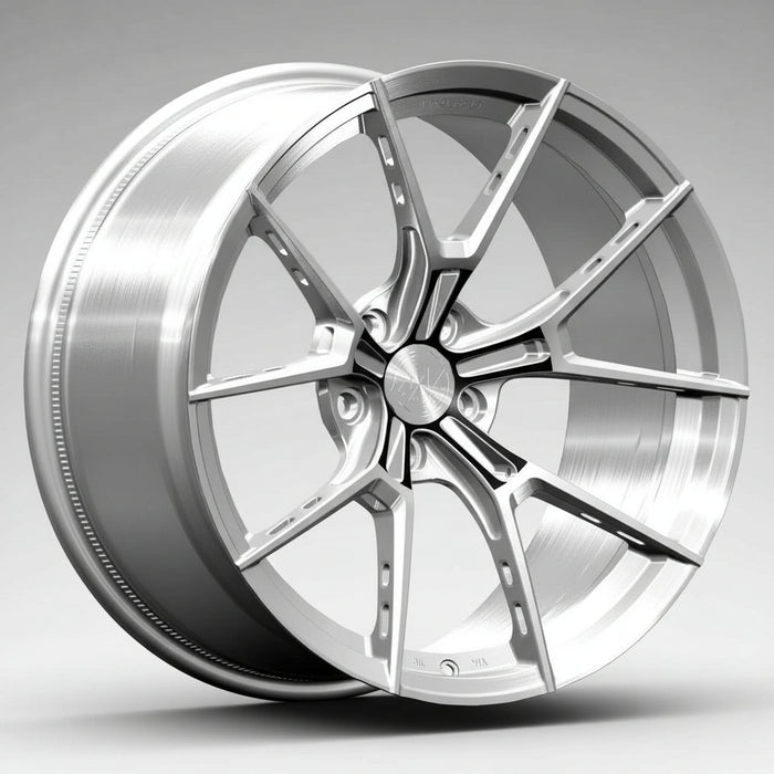 AWS for BMW M2/M3/M4 19x11 Inch +14 Offset Forged Wheels Brushed Silver