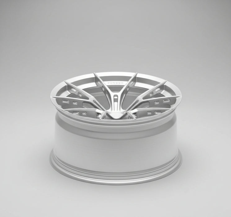 AWS for BMW M2/M3/M4 19x11 Inch +14 Offset Forged Wheels Brushed Silver