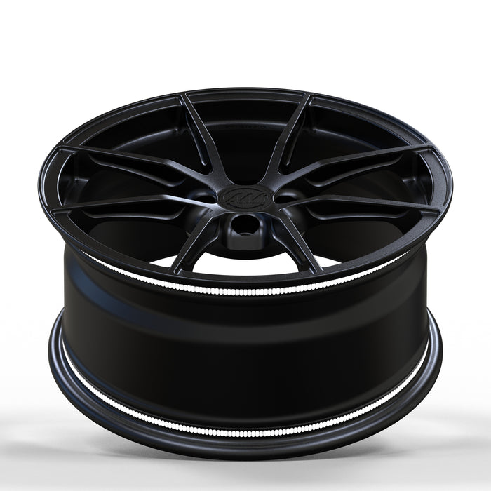 AWX for Mazda MX-5 17x8.0 Inch +42 Offset Forged Wheels Satin Black