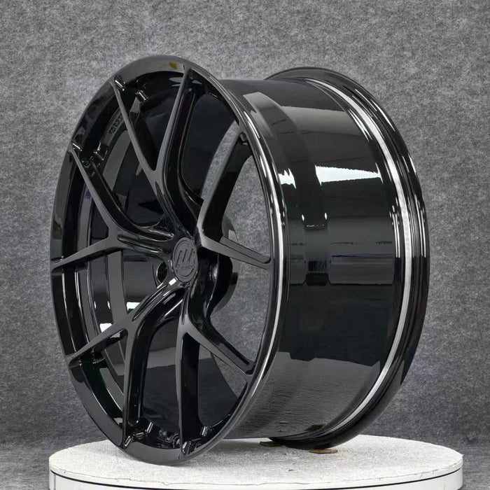 AWS for Tesla Model S/X 20x10.5 Inch +33 Offset Forged Wheels Gloss Black