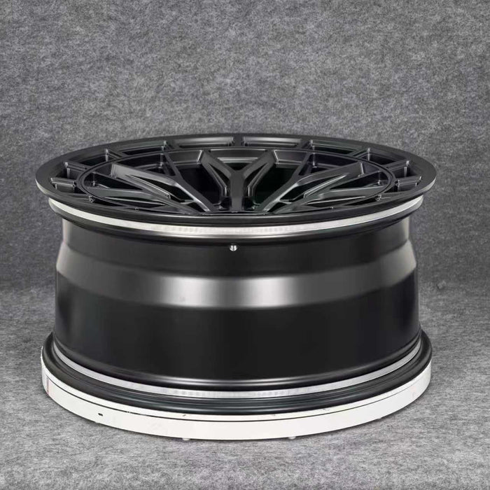 AW09 for Hummer EV 22x10 Inch +18 Offset Forged Wheels Satin Black
