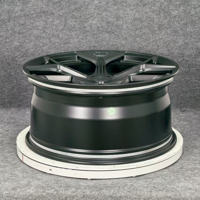 AW14 for Tesla Model S/X 20x9.5 Inch +35 Offset Forged Wheels Satin Black