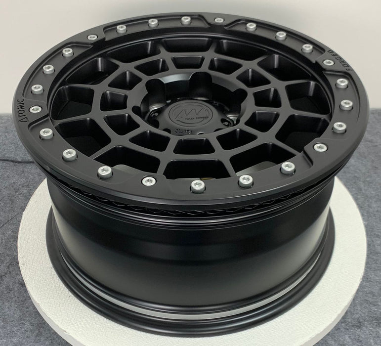 AW08B for Tesla Cybertruck 18x9" +40 Satin Black