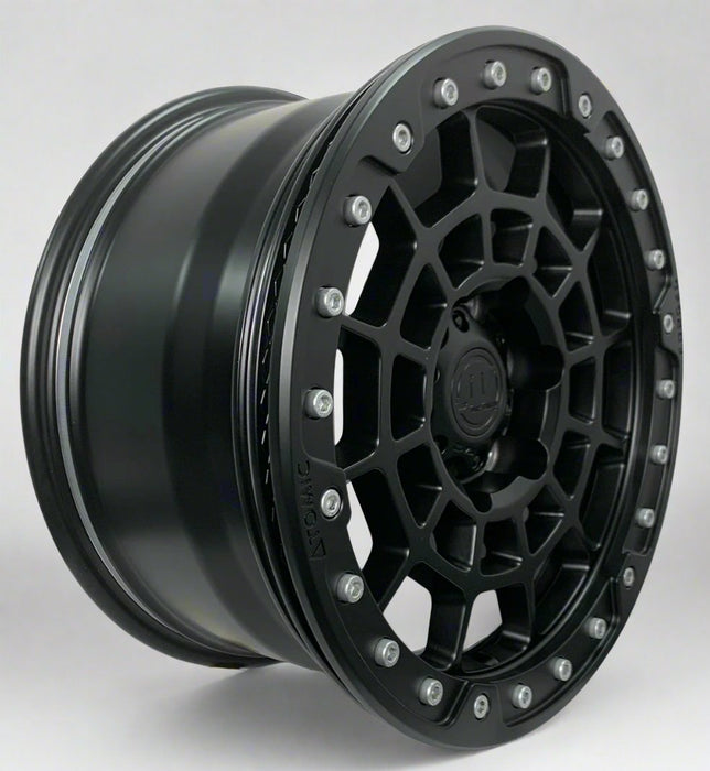 AW08B for Tesla Cybertruck 18x9" +40 Satin Black