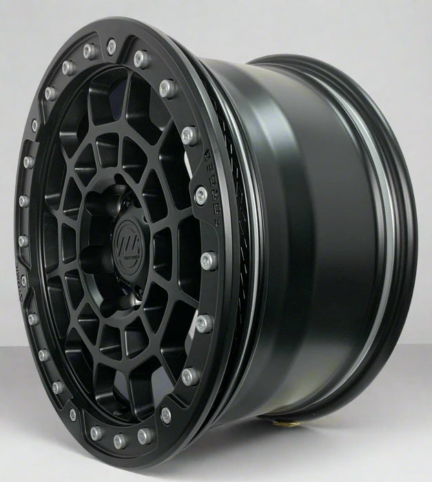 AW08B for Tesla Cybertruck 18x9" +40 Satin Black