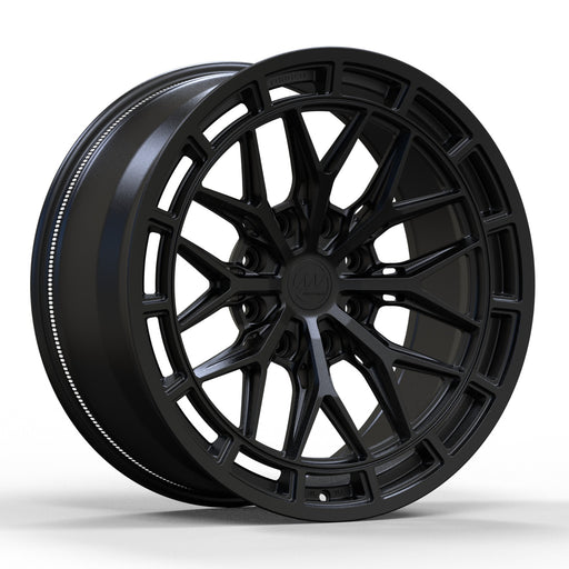 AW09 for Hummer EV 22x10 Inch +18 Offset Forged Wheels Satin Black