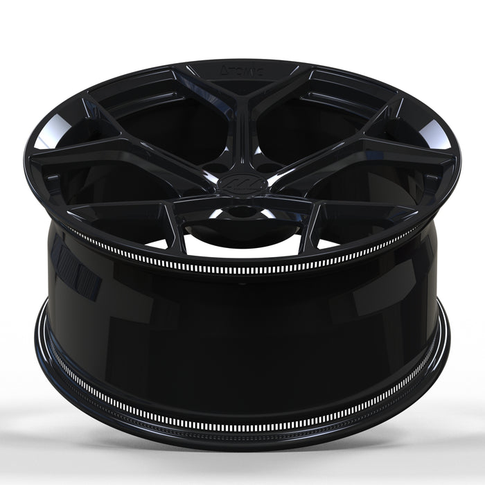 AW14 for Tesla Model S/X 20x9.5 Inch +35 Offset Forged Wheels Gloss Black