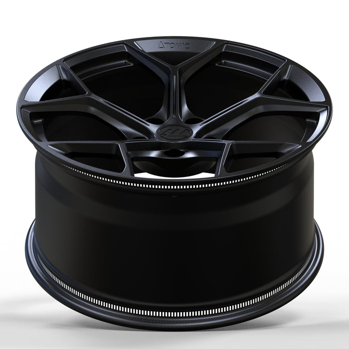 AW14 for Tesla Model S/X 20x9.5 Inch +35 Offset Forged Wheels Satin Black