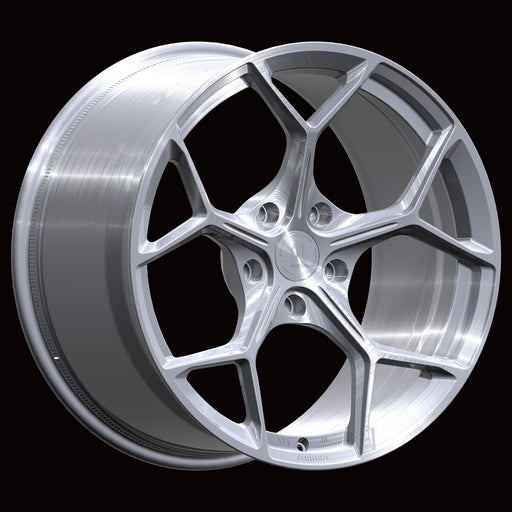 AW14 for Porsche Taycan 20x11 inch +50 Offset Forged Wheels Brushed Silver