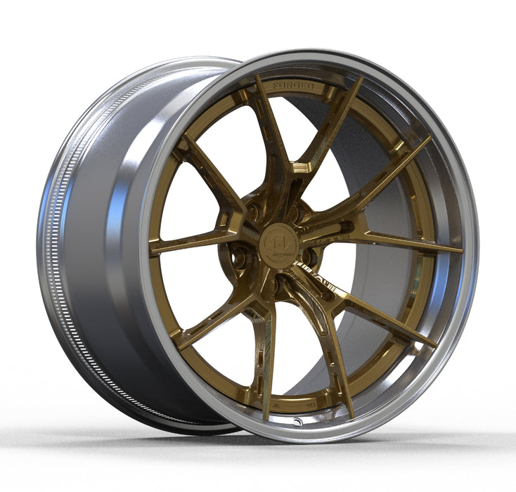 AWS2 for BMW M2/M3/M4 20x10 Inch +12 Offset Forged Wheels Brushed Polished