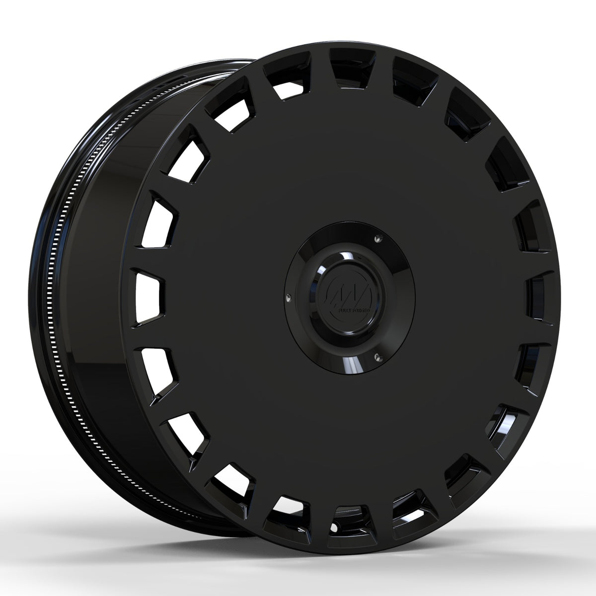 AWDF for Tesla Cybertruck 20x9.0 Inch +55 Offset Forged Wheels Gloss Black