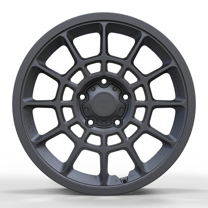 AW08 for Rivian R1T/R1S 22x8.5" +48 Satin Gunmetal