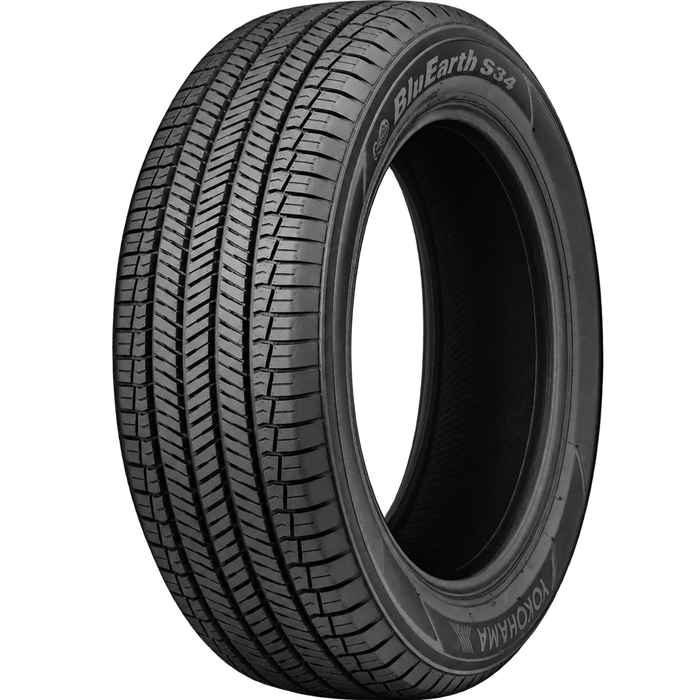Yokohama Avid S34RV — Model illustration edited with AI to remove the wheel. Sidewall markings may vary by selected size