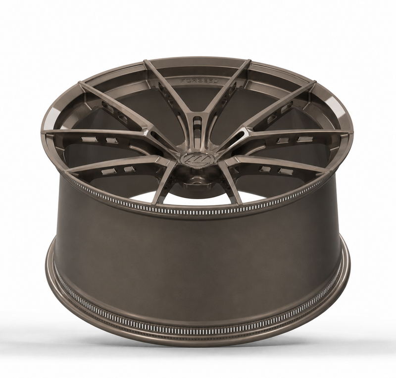 AWS Forged Wheels for Tesla Model S/X - 22" / 9.5" +22 / Satin Bronze
