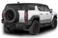 AW09 wheels on GMC Hummer EV rear view