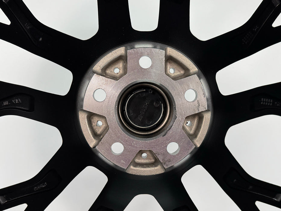 AW34 for BMW X5/X6 22x9.5 Inch +37 Offset Flow Form Wheels Gloss Black Machine Face