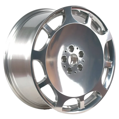 AW44 polished Flow Form wheel render