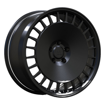 AWDX forged wheel render — spec background