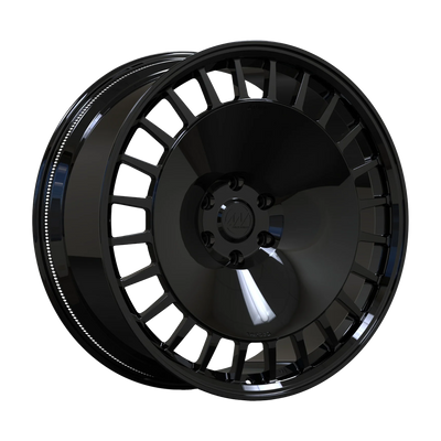 AWDX Gloss Black forged clean render