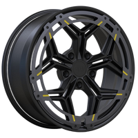 AWR1 forged wheel for Rivian, transparent background