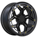 AWR1 forged wheel for Rivian, transparent background