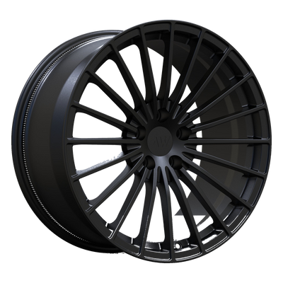 AWX1 forged wheel render — spec background