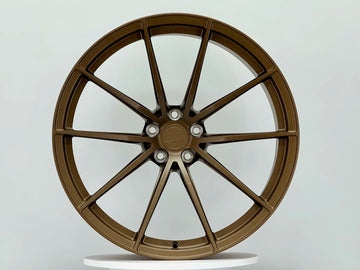 AWX for Audi RS6/RS7 C8 21x10.5 Inch +10 Offset Forged Wheels Satin Bronze