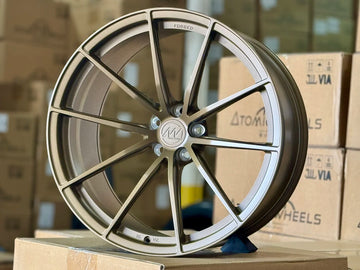 AWX for Audi RS6/RS7 C8 21x10.5 Inch +10 Offset Forged Wheels Satin Bronze