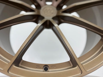 AWX for Audi RS6/RS7 C8 21x10.5 Inch +10 Offset Forged Wheels Satin Bronze