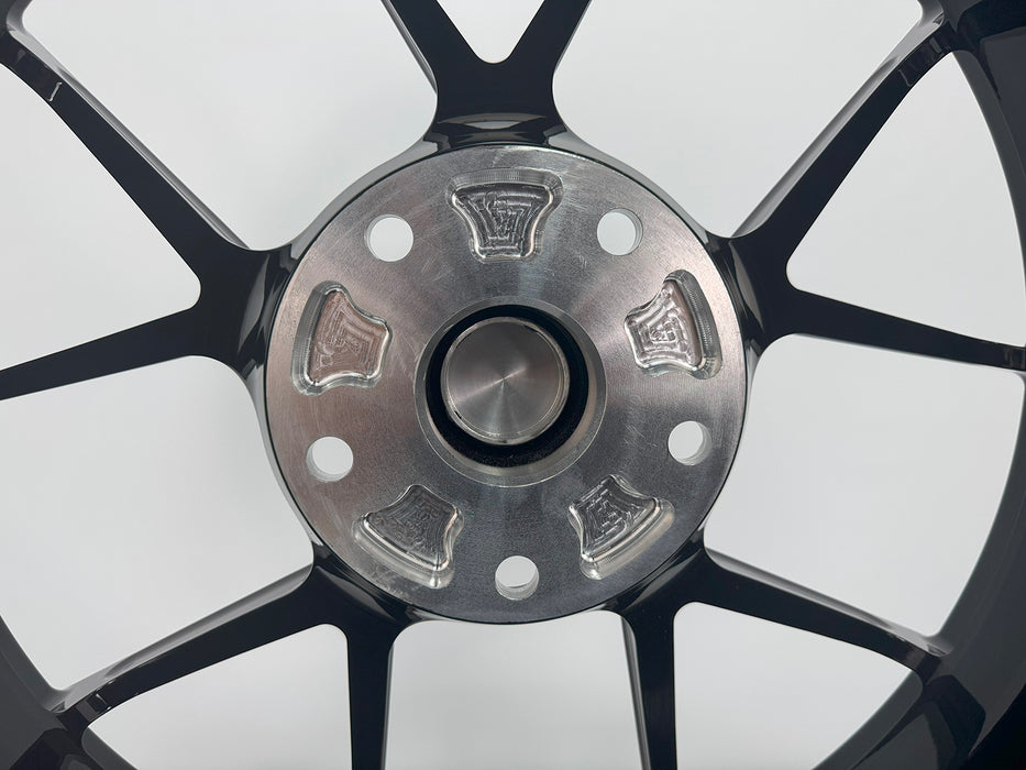 AWZZ for Rivian R1T/R1S 20x8.5 Inch +45 Offset Forged Wheels Gloss Black