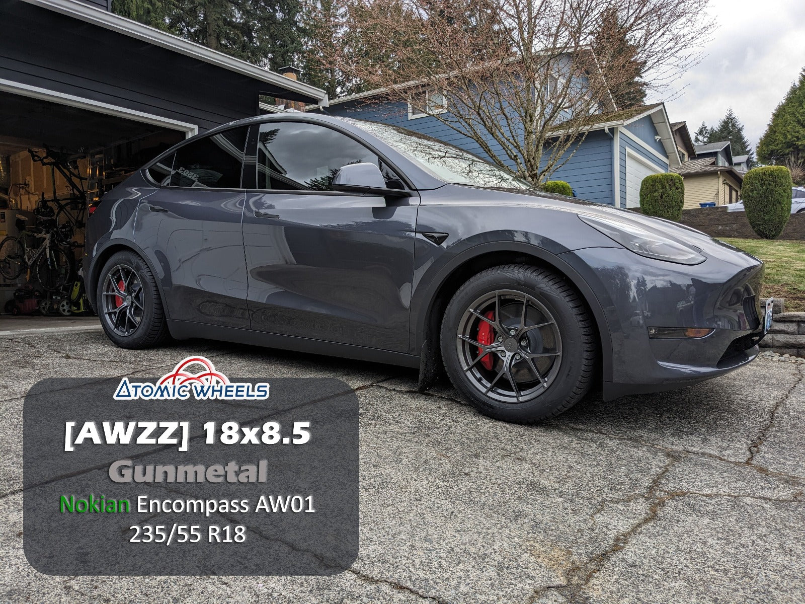 AWZZ Forged Wheels for Tesla Model 3/Y