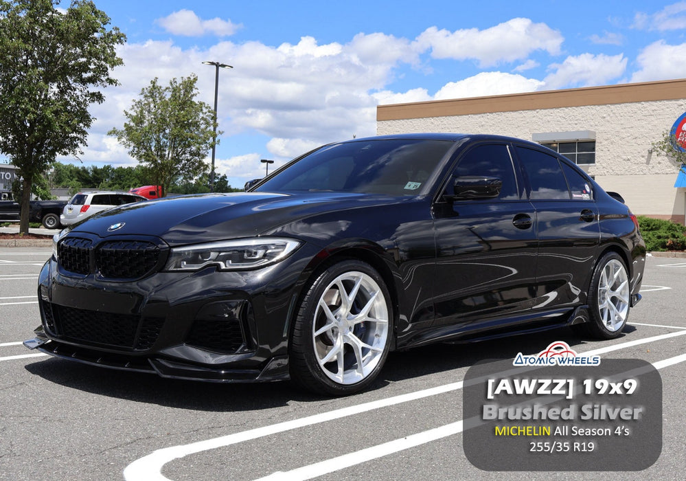 [AWZZ] 19x9 brushed silver on BMW M340i