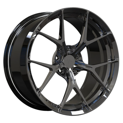 AWZZ forged wheel Titan render — BMW spec background