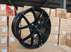 AWZZF 18x8.5 +35 Gloss Black real product photo 2