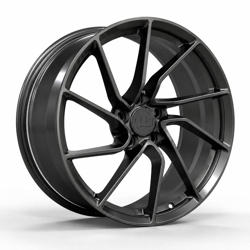 AW17 Forged Wheels for Tesla Model 3/Y - 19" / 9.5" +35 / Titan