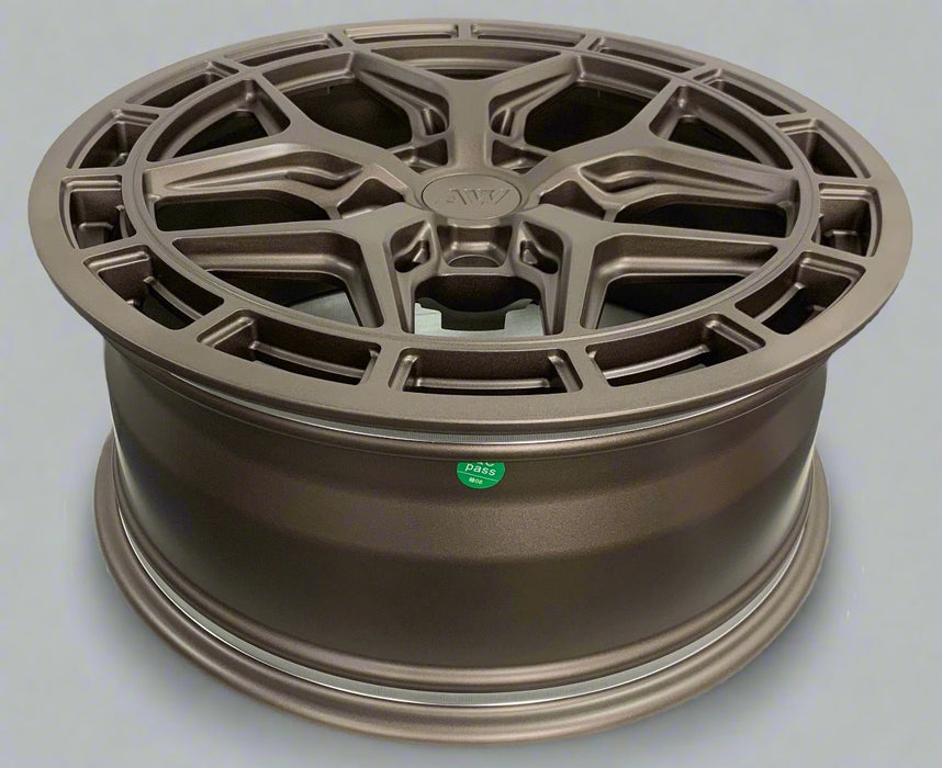 AW09 for Tesla Cybertruck 20x9" +55 Satin Bronze